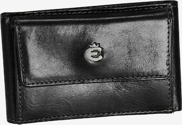 Esquire Wallet in Black: front