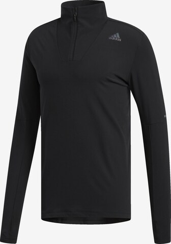 ADIDAS PERFORMANCE Functioneel shirt 'Supernova' in Zwart: voorkant