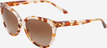 Lunettes de soleil 'JAN' MICHAEL Michael Kors en beige : devant