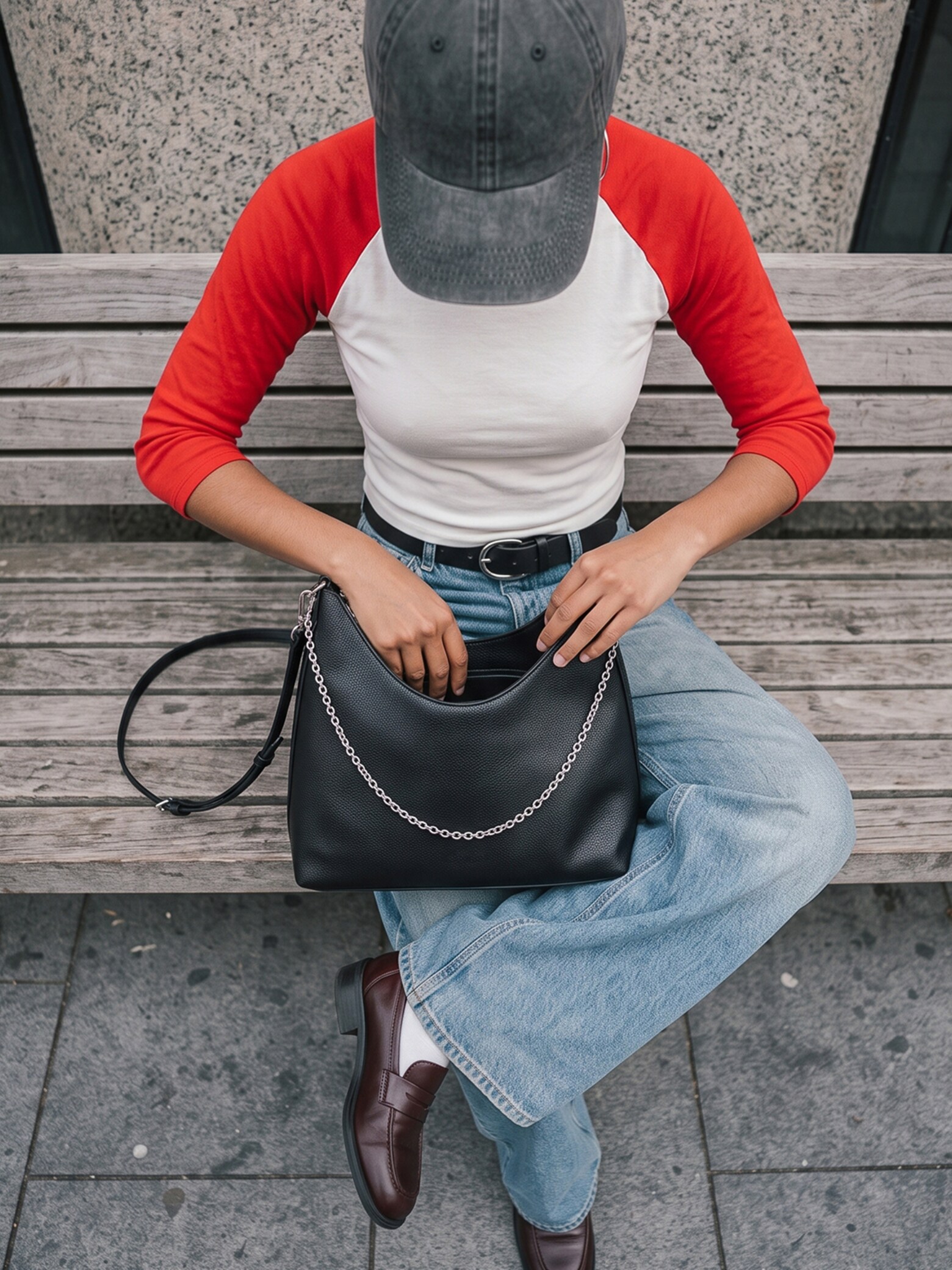 The AY Style Collective - Baseball Tee & Cap Look