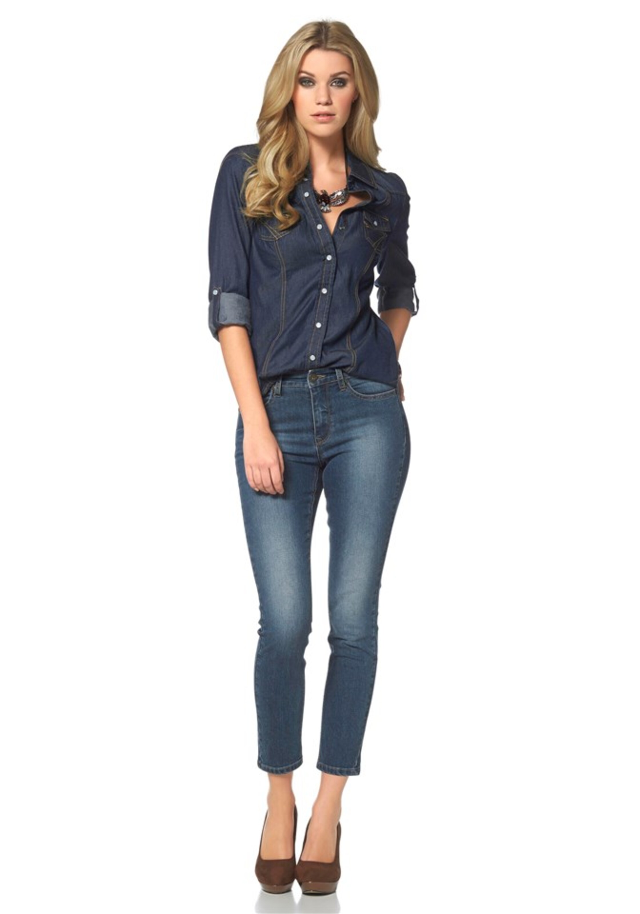 ARIZONA Blouse in Blue