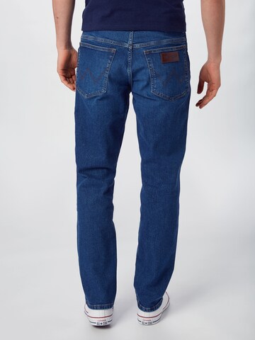 Coupe slim Jean 'TEXAS SLIM' WRANGLER en bleu