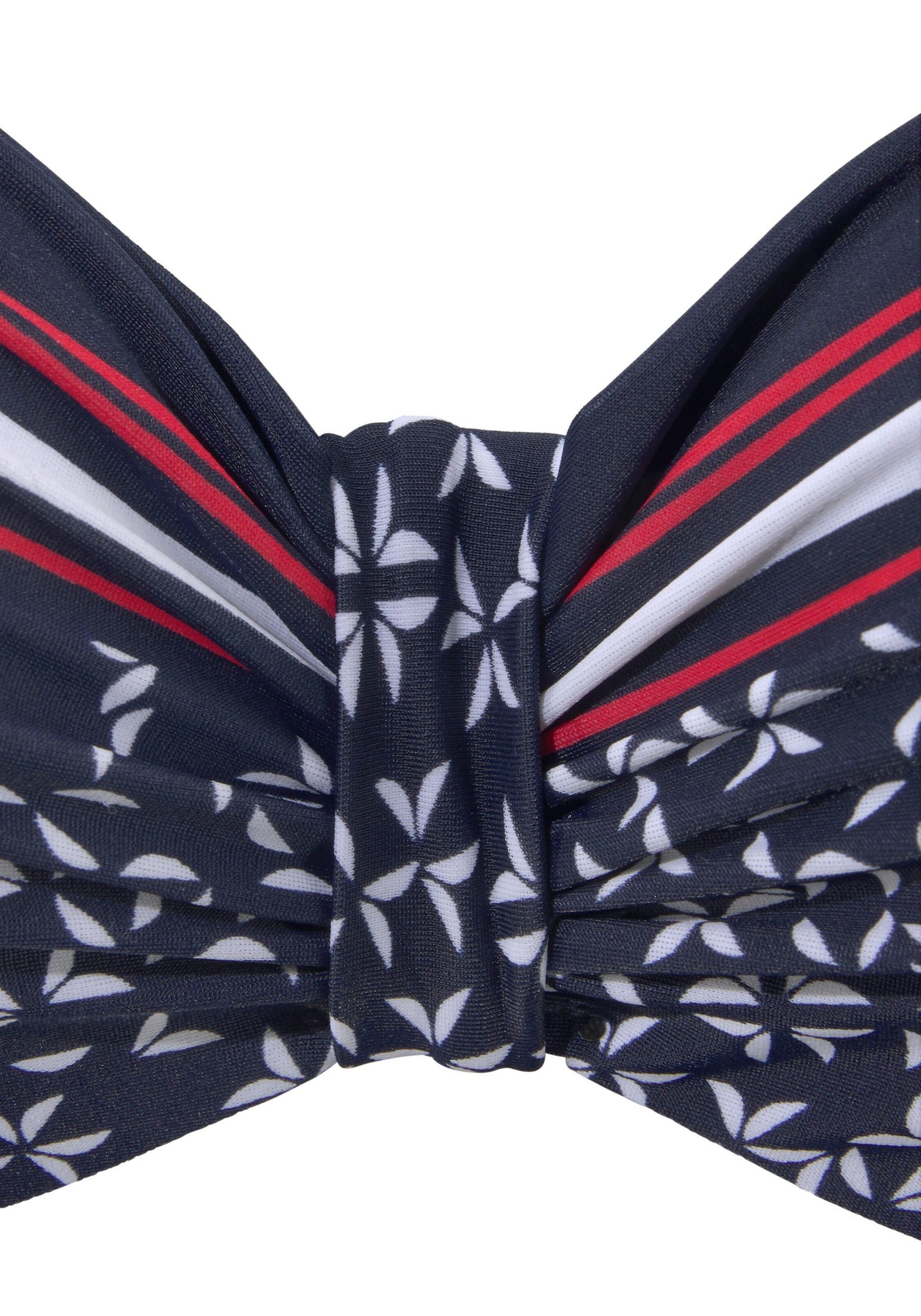 LASCANA T-shirt Bikinioverdel 'Minimal' i blå