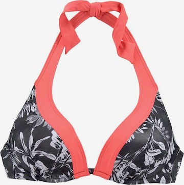 SUNSEEKER Push-up Bikinitop in Zwart: voorkant