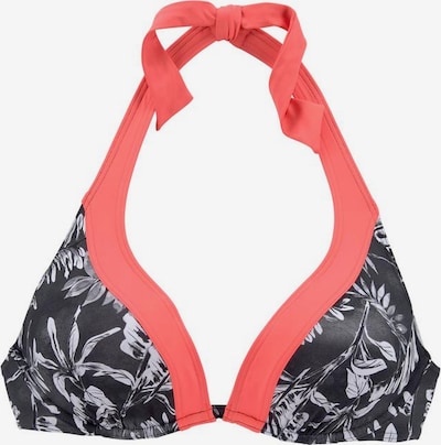 SUNSEEKER Hauts de bikini en gris / rouge / noir / blanc, Vue avec produit
