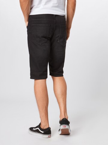 s.Oliver Regular Shorts in Schwarz: zadná strana