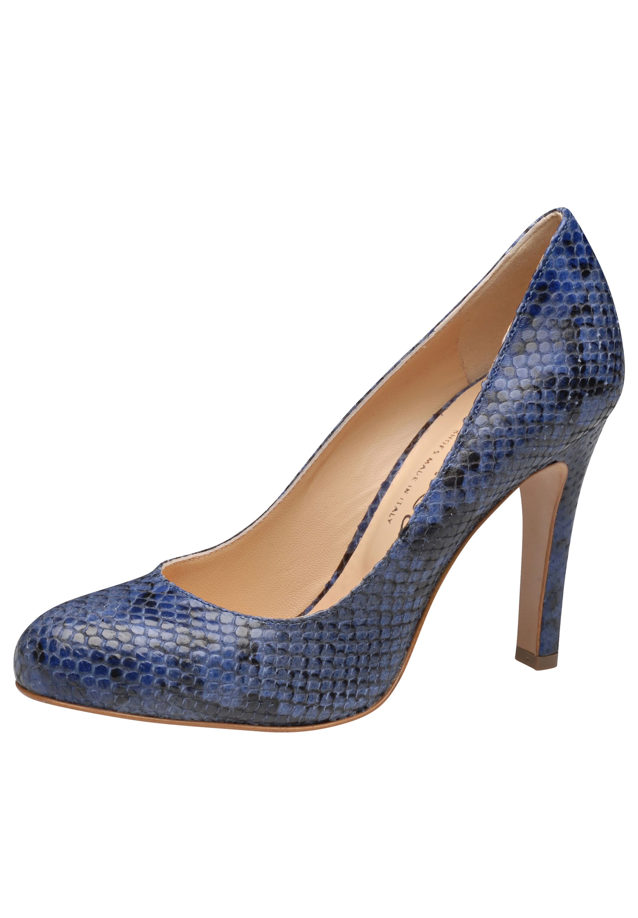 EVITA Pumps in Blauw: voorkant