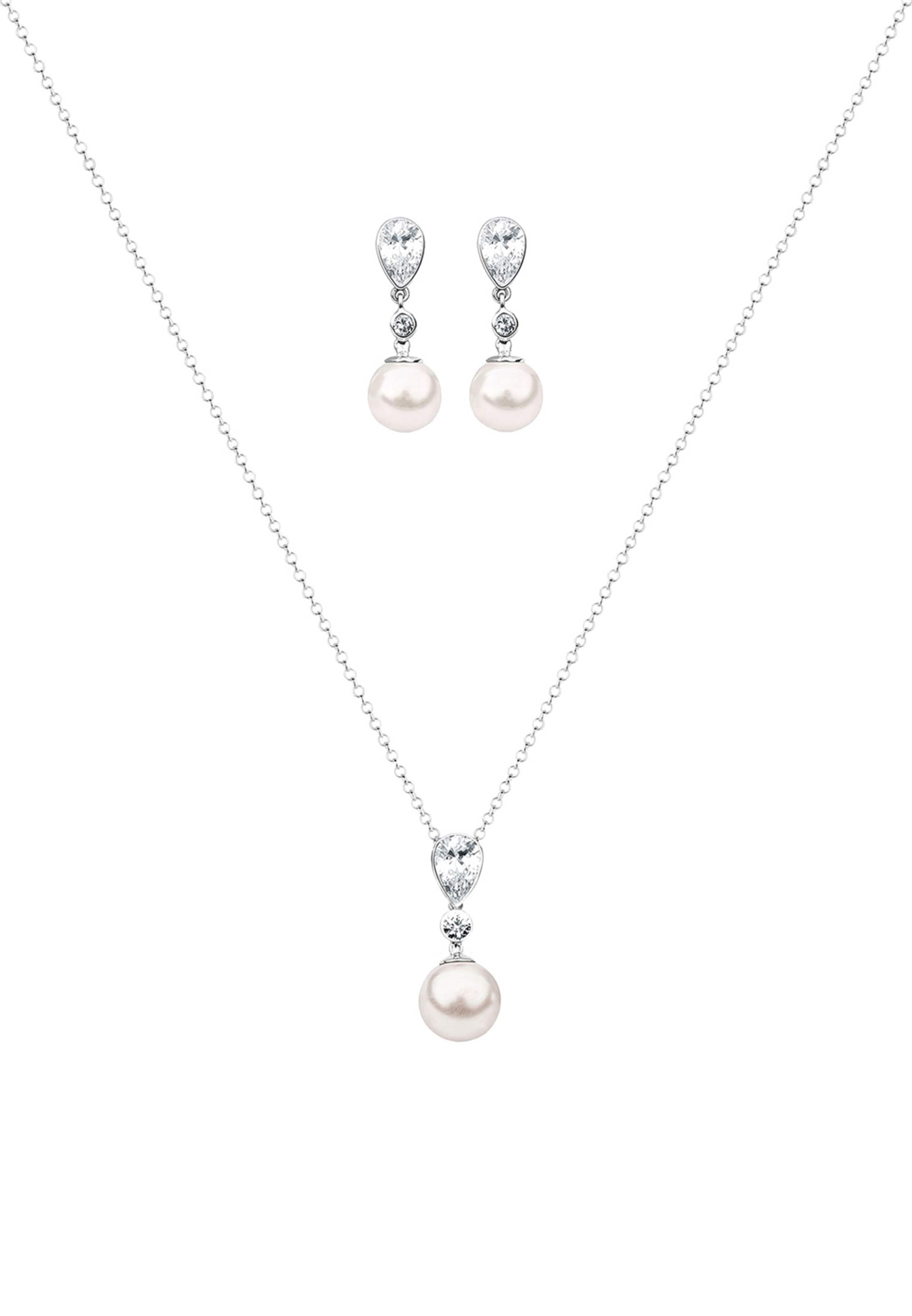 Nenalina Smykkesæt i sølv