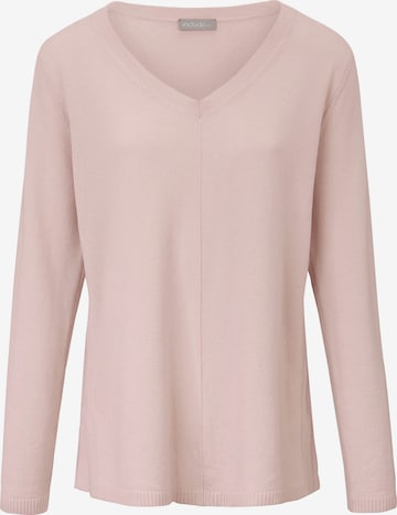 Pull-over include en rose : devant