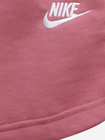 Nike Sportswear Štandardný strih Nohavice - fialová