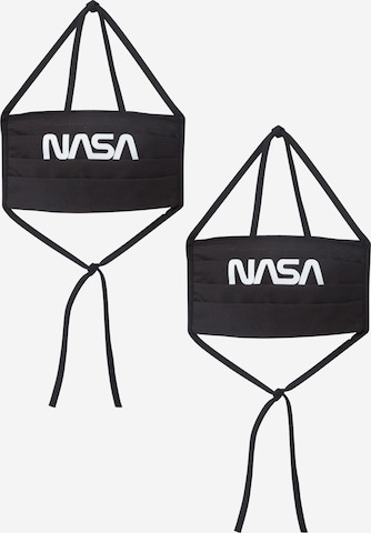 Foulard 'Nasa' Mister Tee en noir : devant