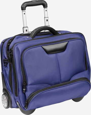 Trolley di Dermata in blu: frontale