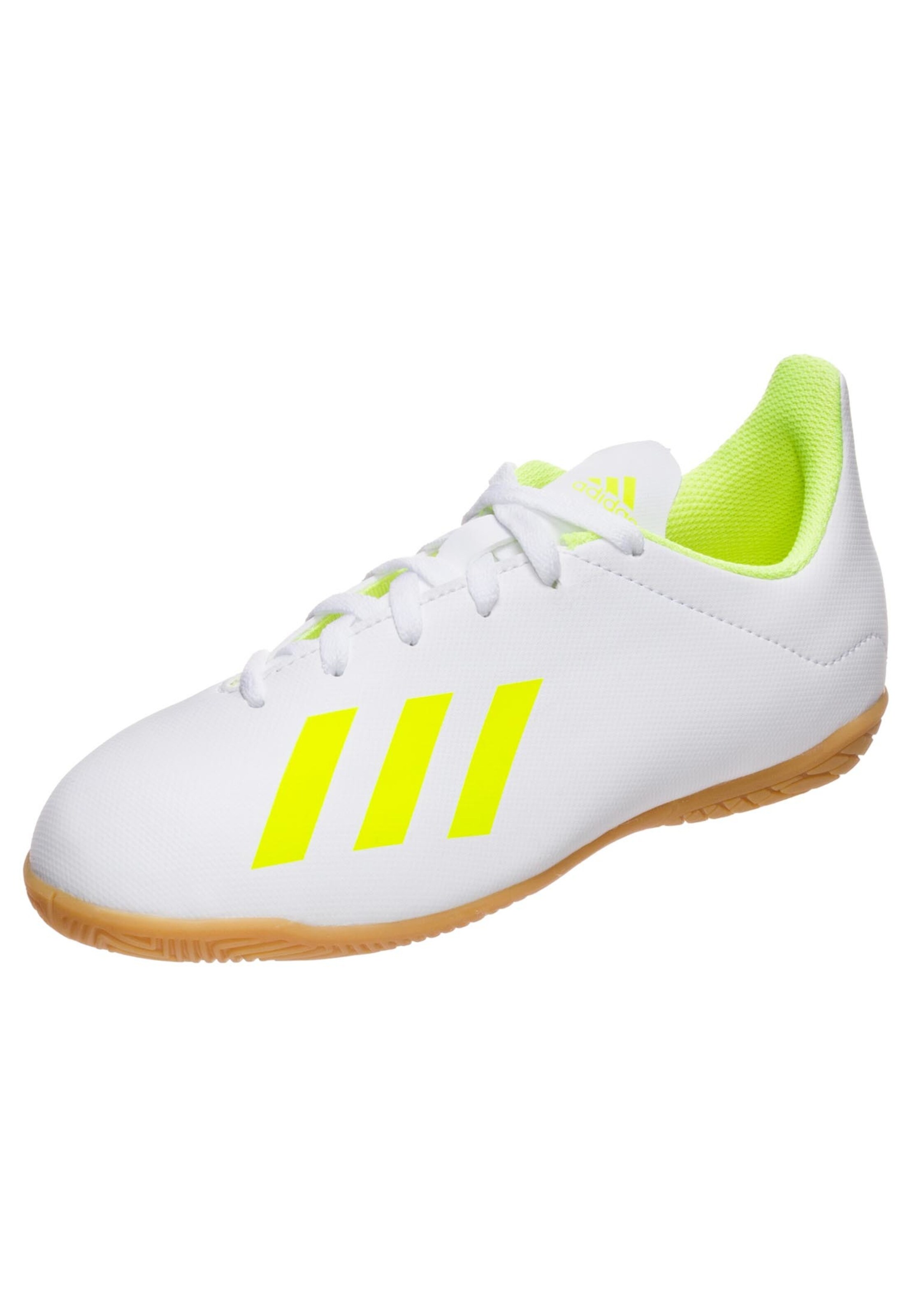ADIDAS PERFORMANCE - Sportschoen 'X 18.4 Indoor' in de kleur Neongeel