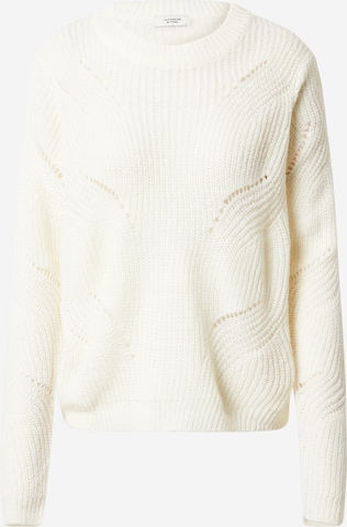 JDY Sweater 'New Daisy' in White: front