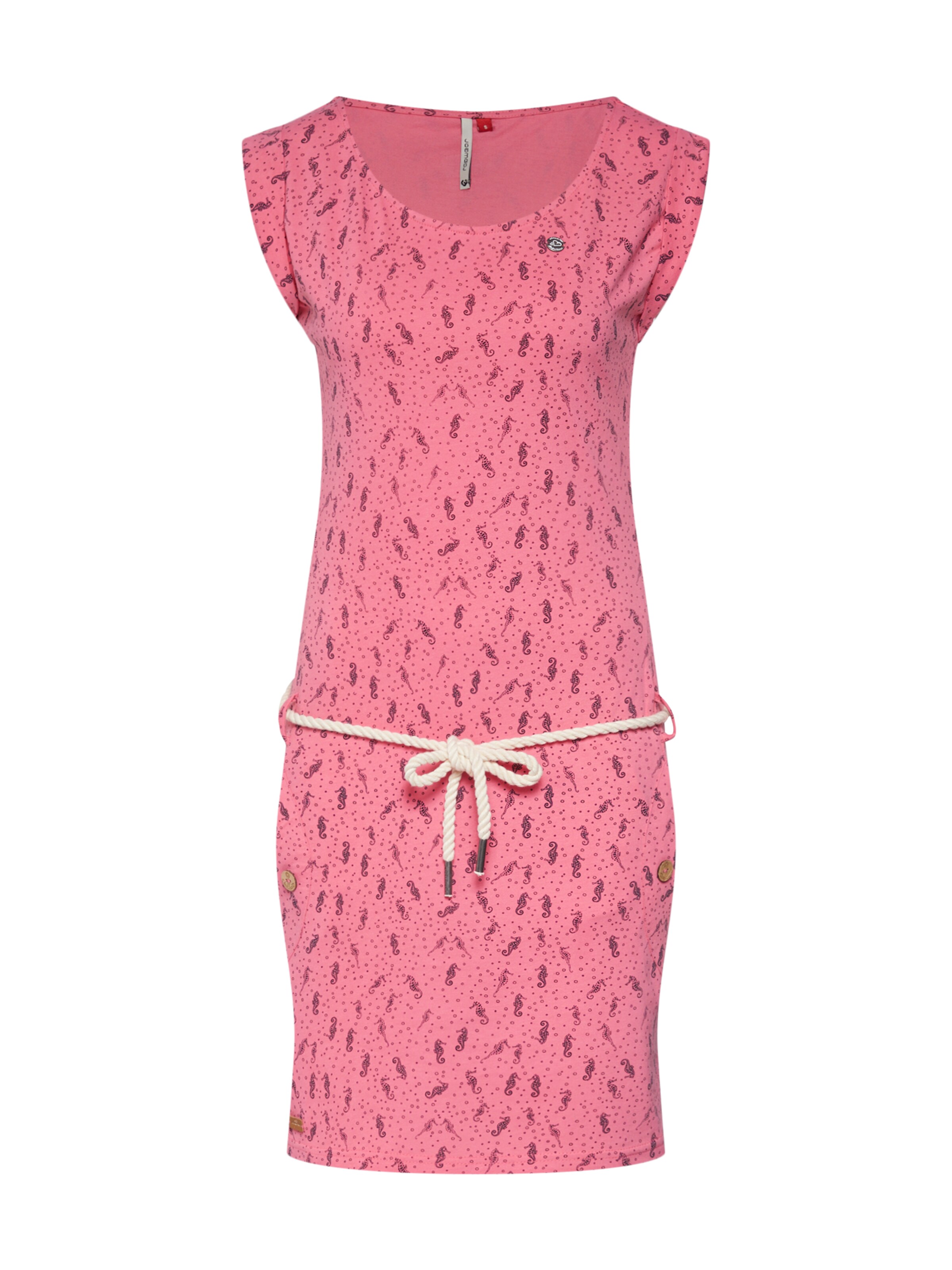 Ragwear - Zomerjurk 'TAGALI' in de kleur Pink