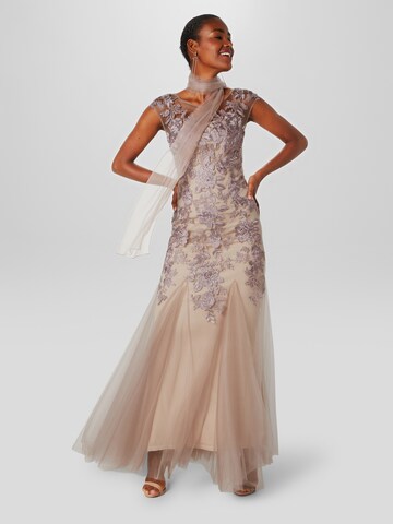 mascara Evening Dress 'Ivory' in Pink