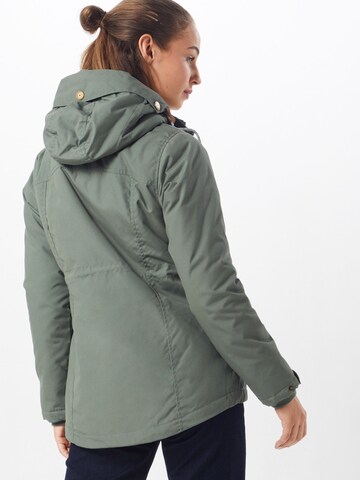 Parka de iarnă 'Hopi Kishory' de la Iriedaily pe verde: spate