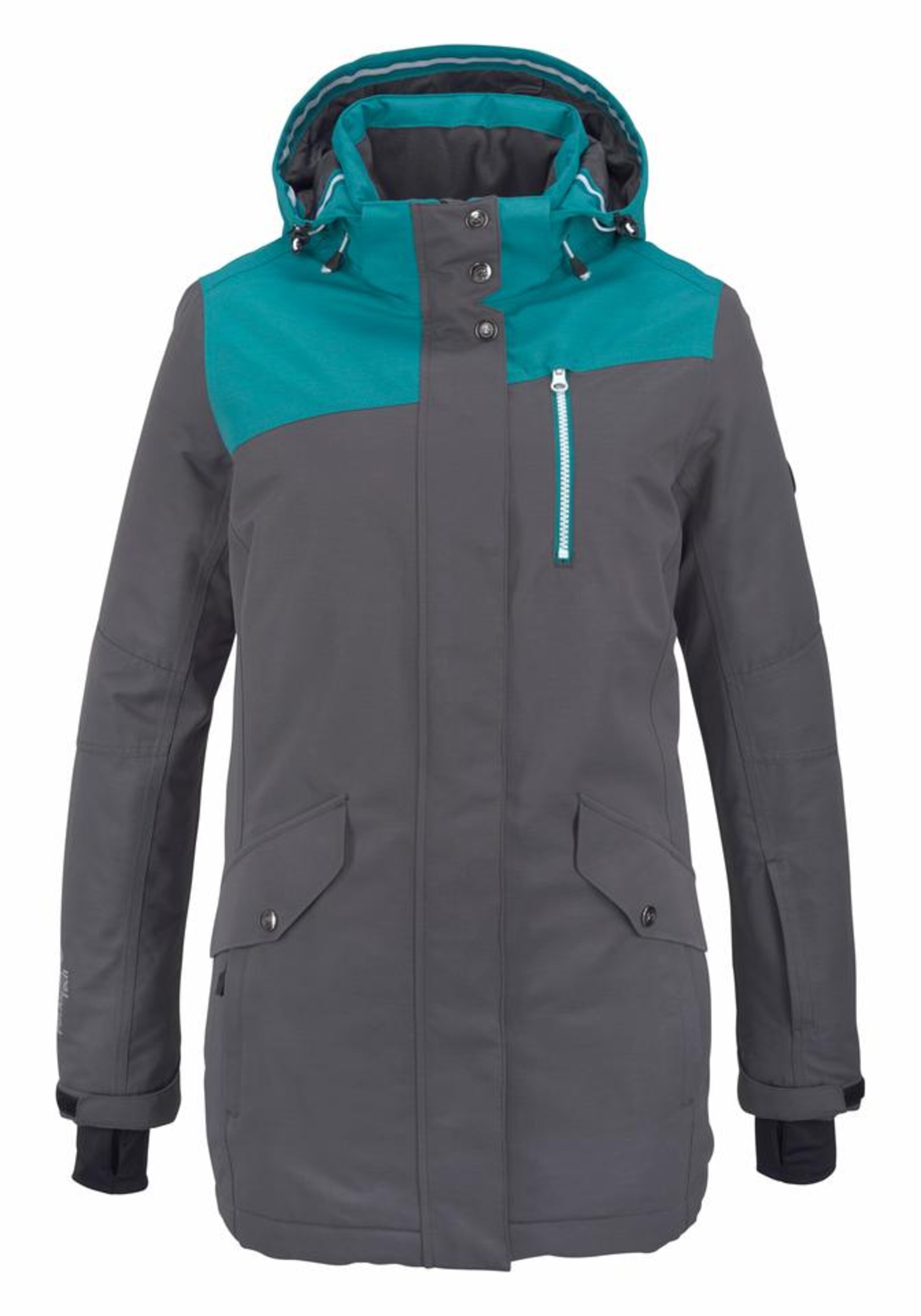 POLARINO - Skijacke in dunkelgrau