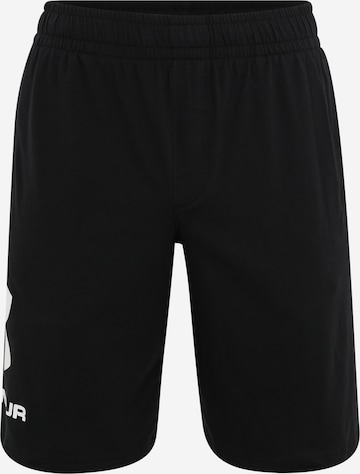 UNDER ARMOUR Sportbroek in Zwart: voorkant