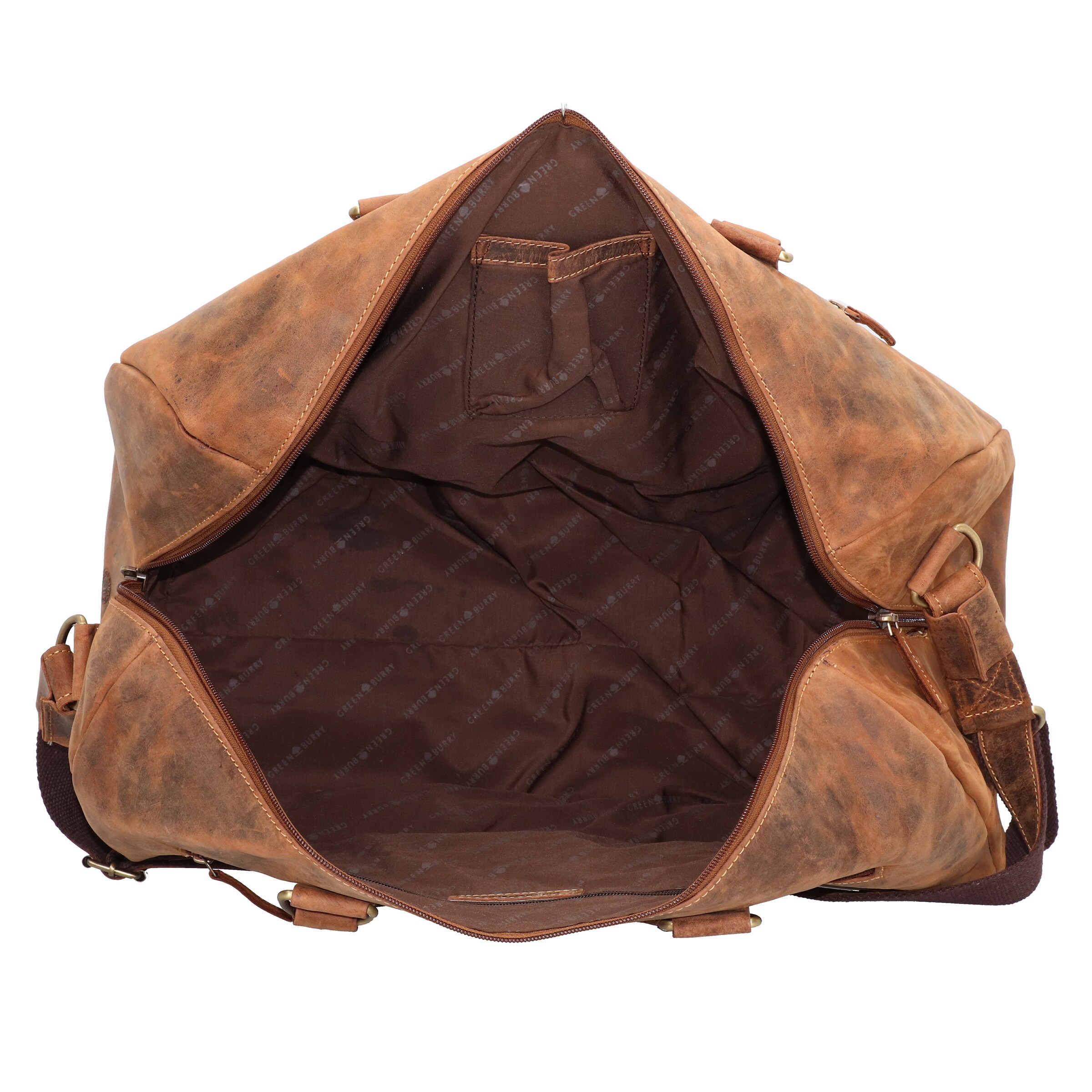 GREENBURRY Weekend bag 'Vintage' in Brown