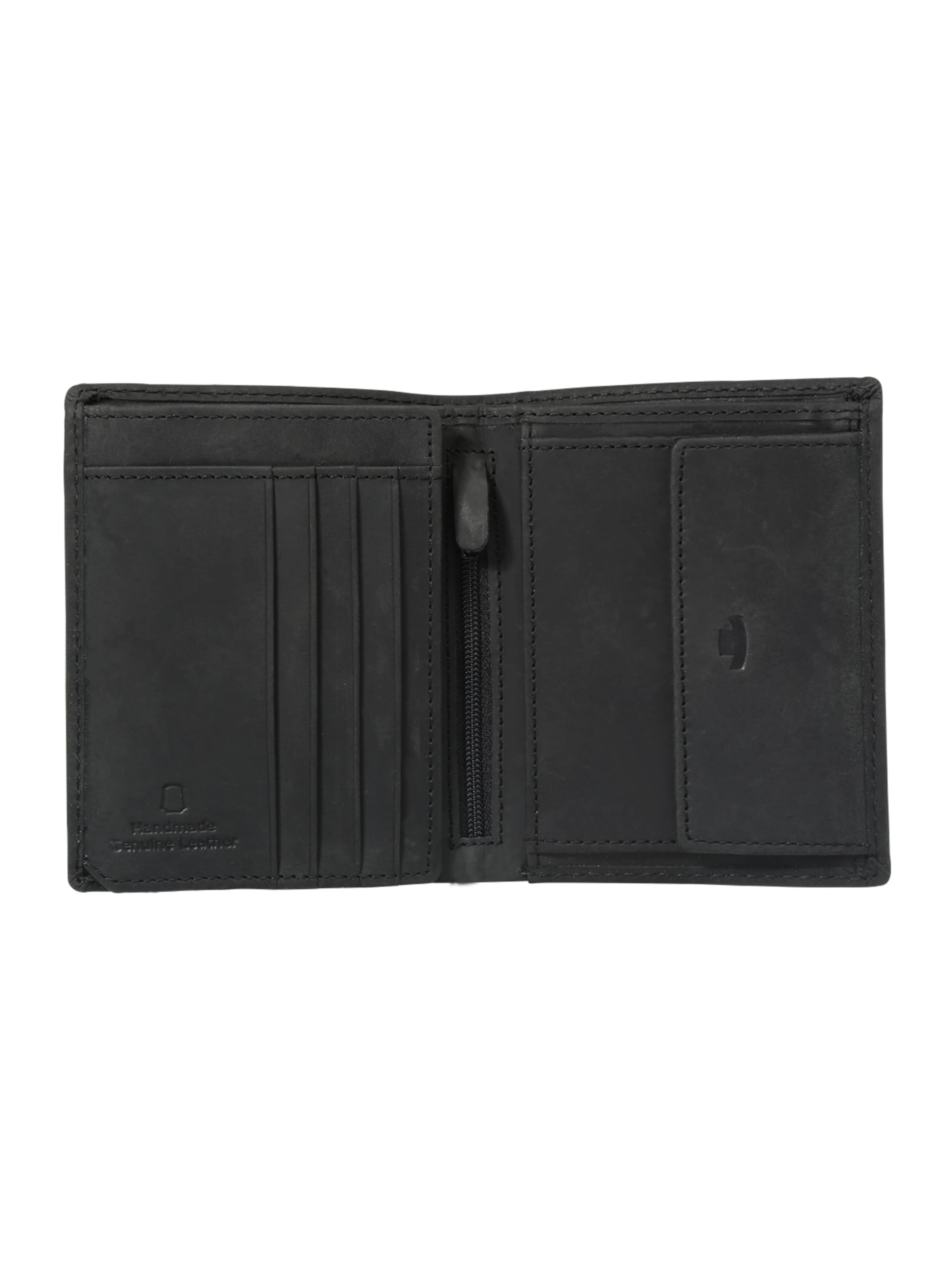 TOM TAILOR Peňaženka 'Ron' - Čierna