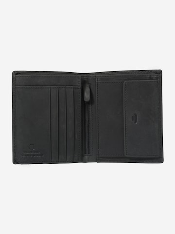 TOM TAILOR Wallet 'Ron' in Black
