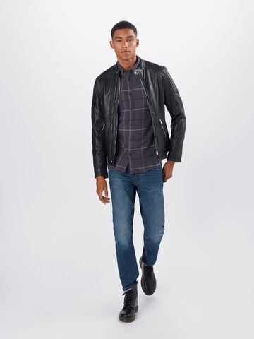 Only & Sons Slim fit Skjorta 'SALVIAN' i lila