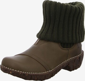 EL NATURALISTA Boots in Groen: voorkant