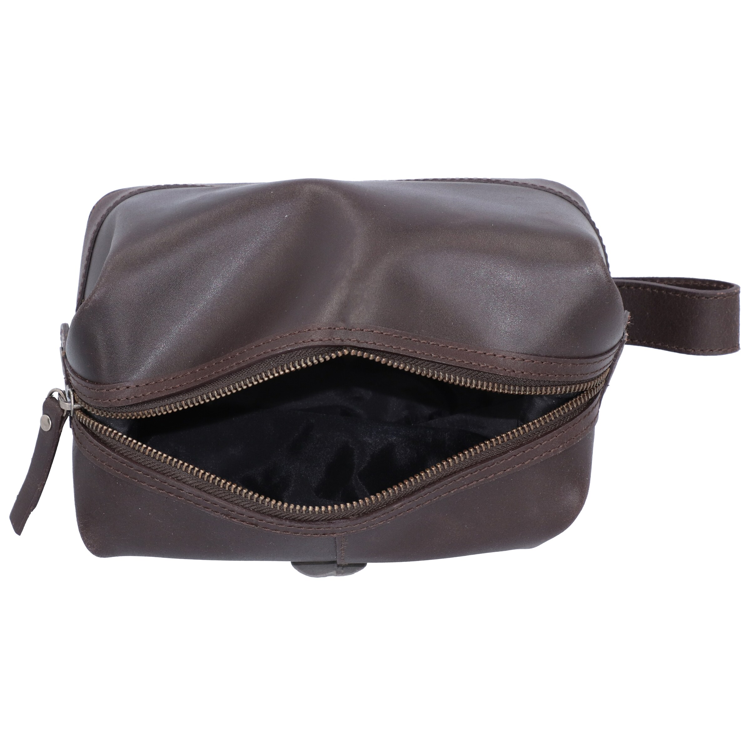 Burkely Toiletry Bag 'Riley' in Brown