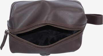 Burkely Toiletry Bag 'Riley' in Brown