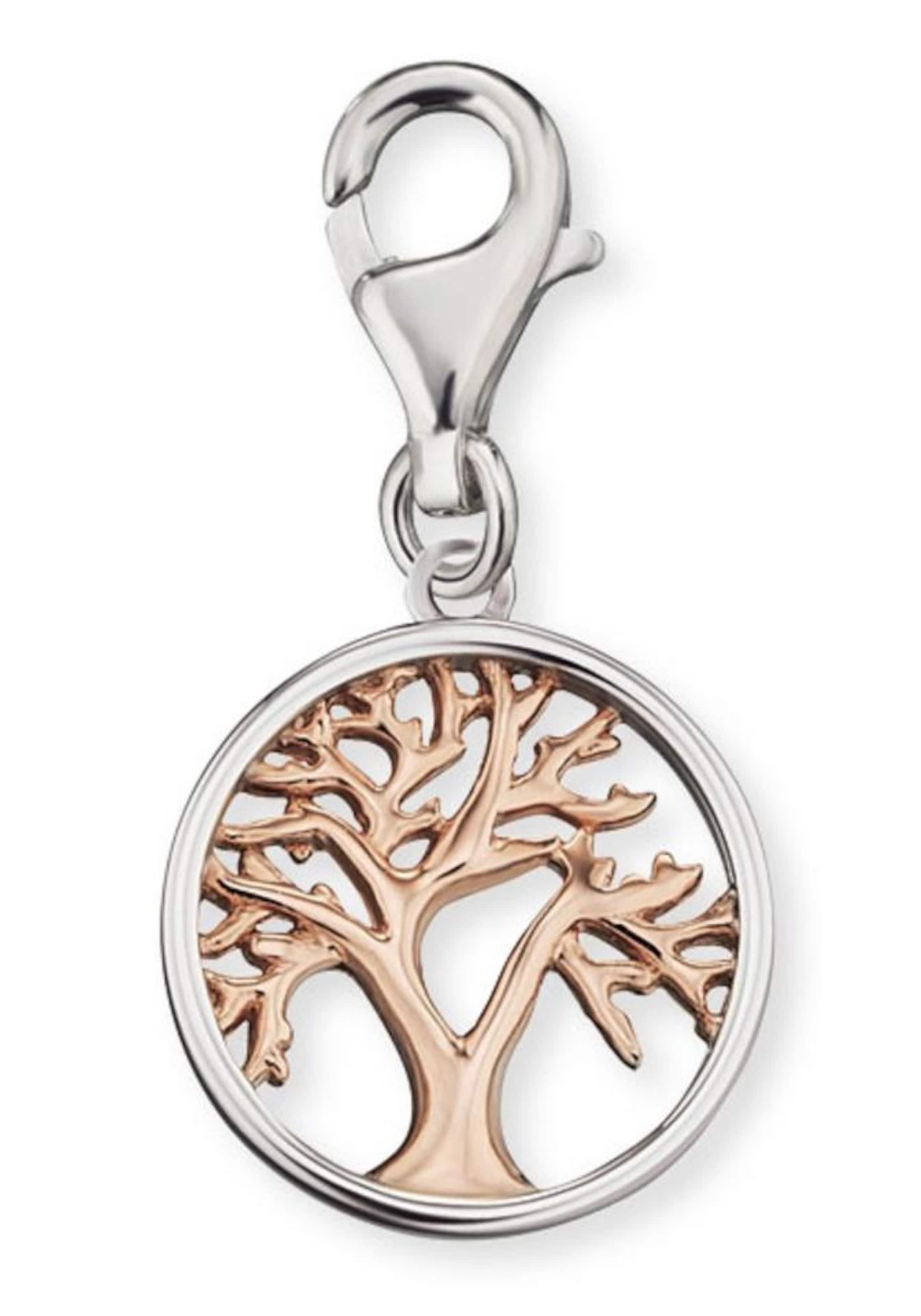 Engelsrufer Anhänger 'Lebensbaum' in Silber: Vorderseite