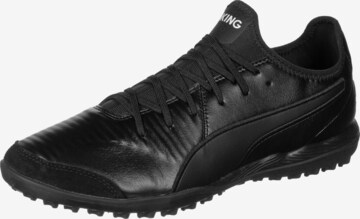 PUMA Soccer Cleats 'King Pro TT' in Black: front