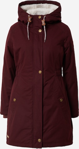 Iriedaily Raincoat 'Hopi' in Red: front