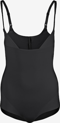 MAIDENFORM Shaping Bodysuit in Black: front