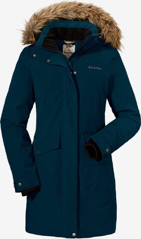 Schöffel Outdoor Jacket in Blue: front