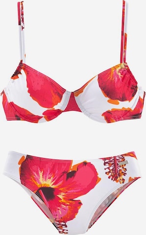 LASCANA Bikini in Wit: voorkant