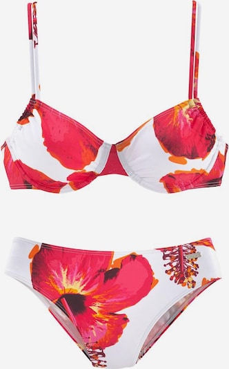 Bikini LASCANA di colore rosso chiaro / bianco, Visualizzazione prodotti