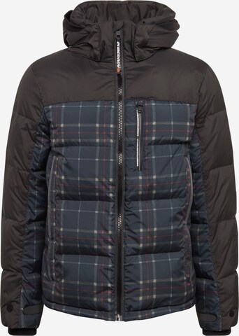 Superdry Winterjas 'Cortex' in Zwart: voorkant