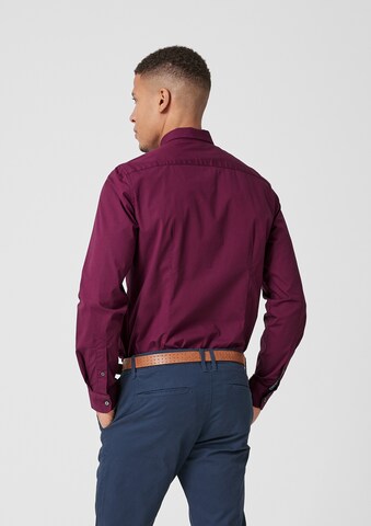 s.Oliver Slim Fit Hemd in Lila