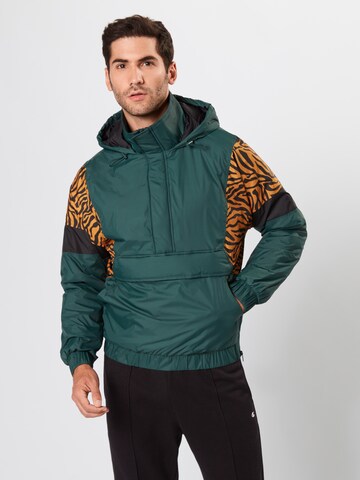 Urban Classics Between-Season Jacket in Green