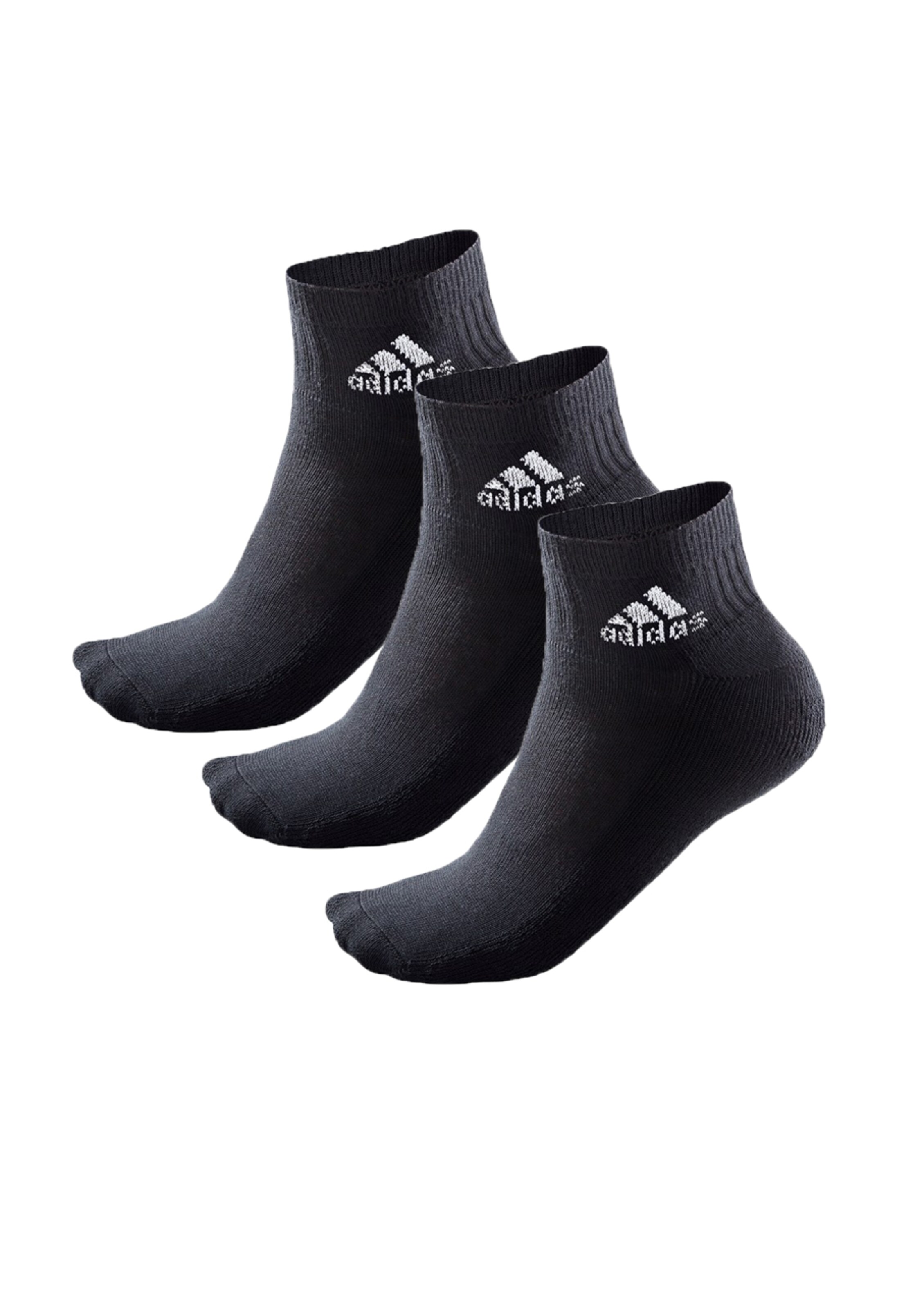 ADIDAS PERFORMANCE - Kurzsocken (6 Paar) in schwarz