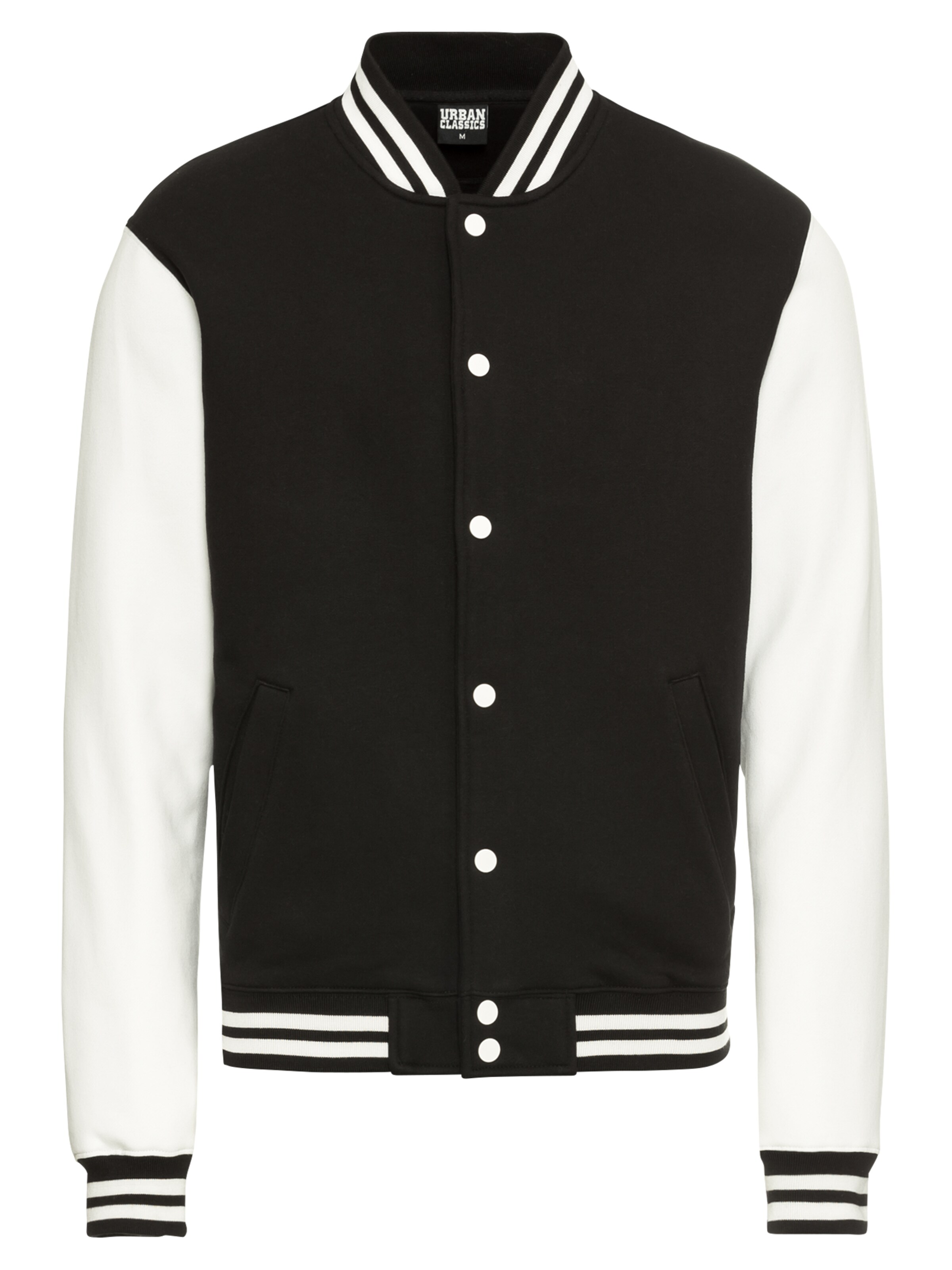 Urban Classics Kurtka przejściowa w kolorze czarny: przód