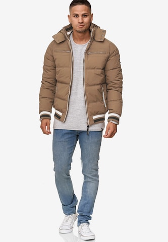 INDICODE JEANS Blouson 'Marlon' in Braun