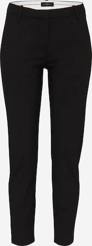 Regular Pantalon 'Kylie Crop' FIVEUNITS en noir : devant