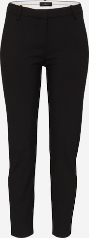 FIVEUNITS Regular Trousers 'Kylie Crop' in Black: front