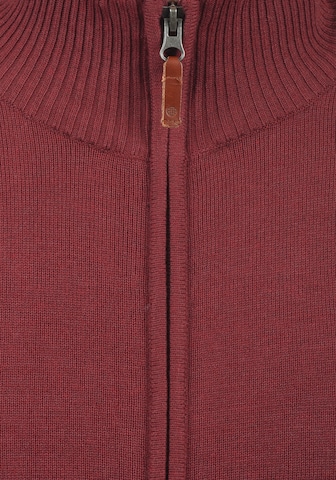 BLEND Knit Cardigan 'Norman' in Red