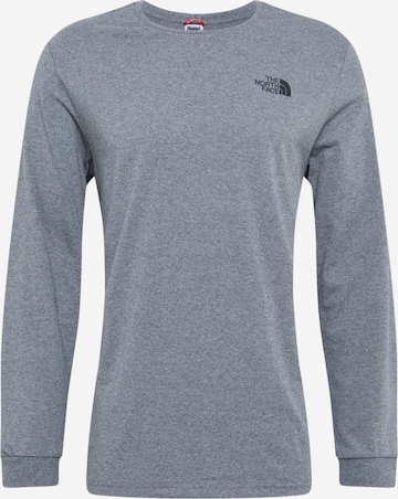 THE NORTH FACE Shirt ' Simple Dome ' in Grey: front