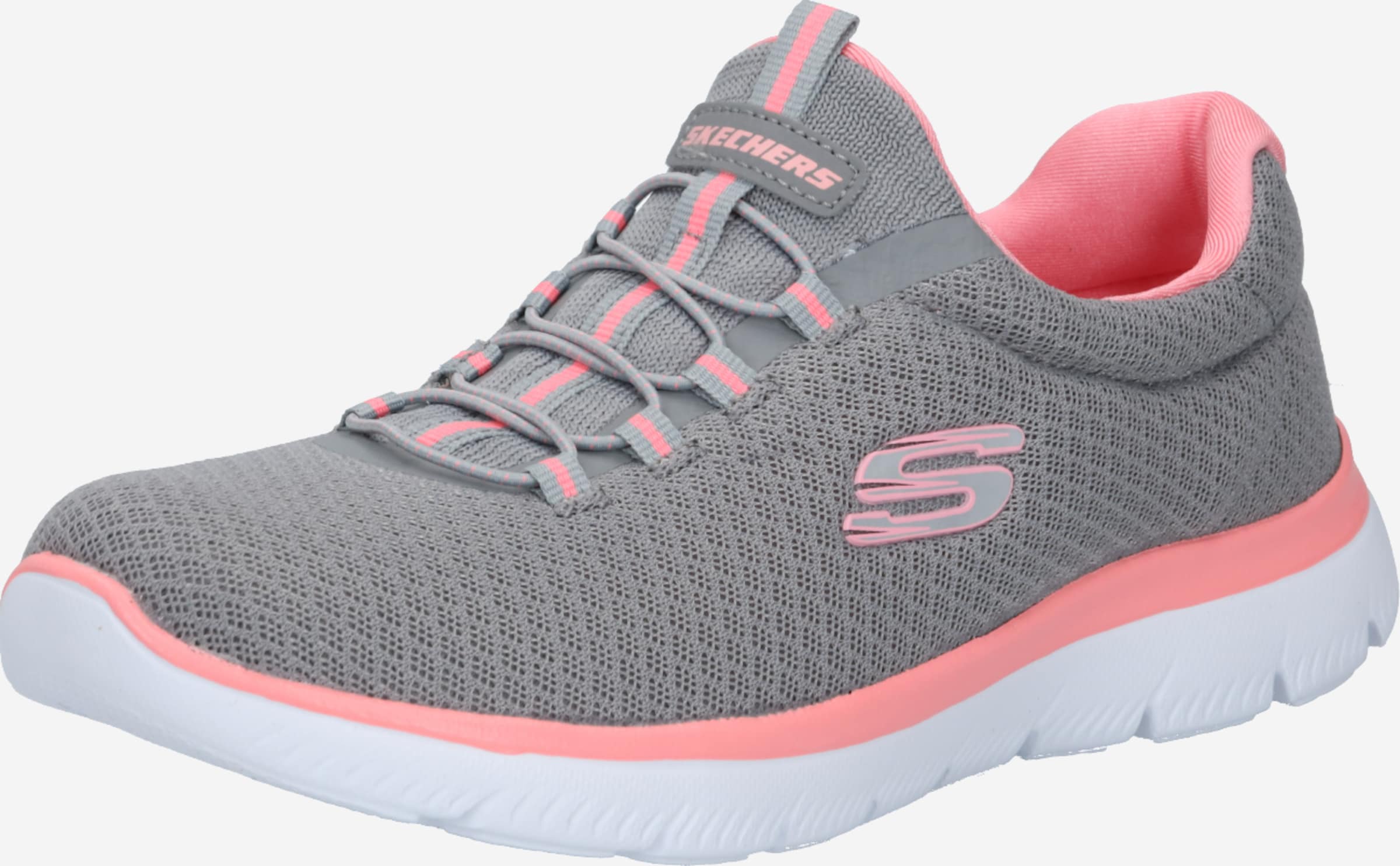 SKECHERS Slip-Ons 'Summits' Grey | ABOUT YOU
