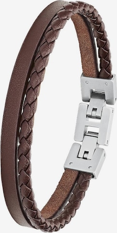 s.Oliver Bracelet in Brown: front