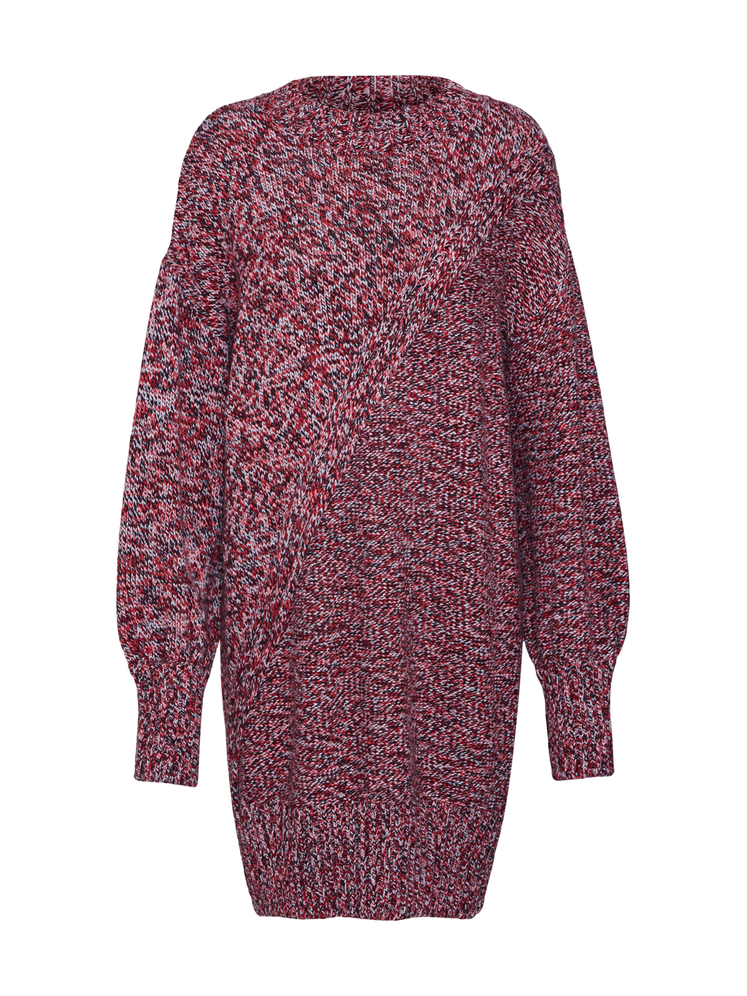 HUGO - Gebreide jurk 'Spicey' in de kleur Rood